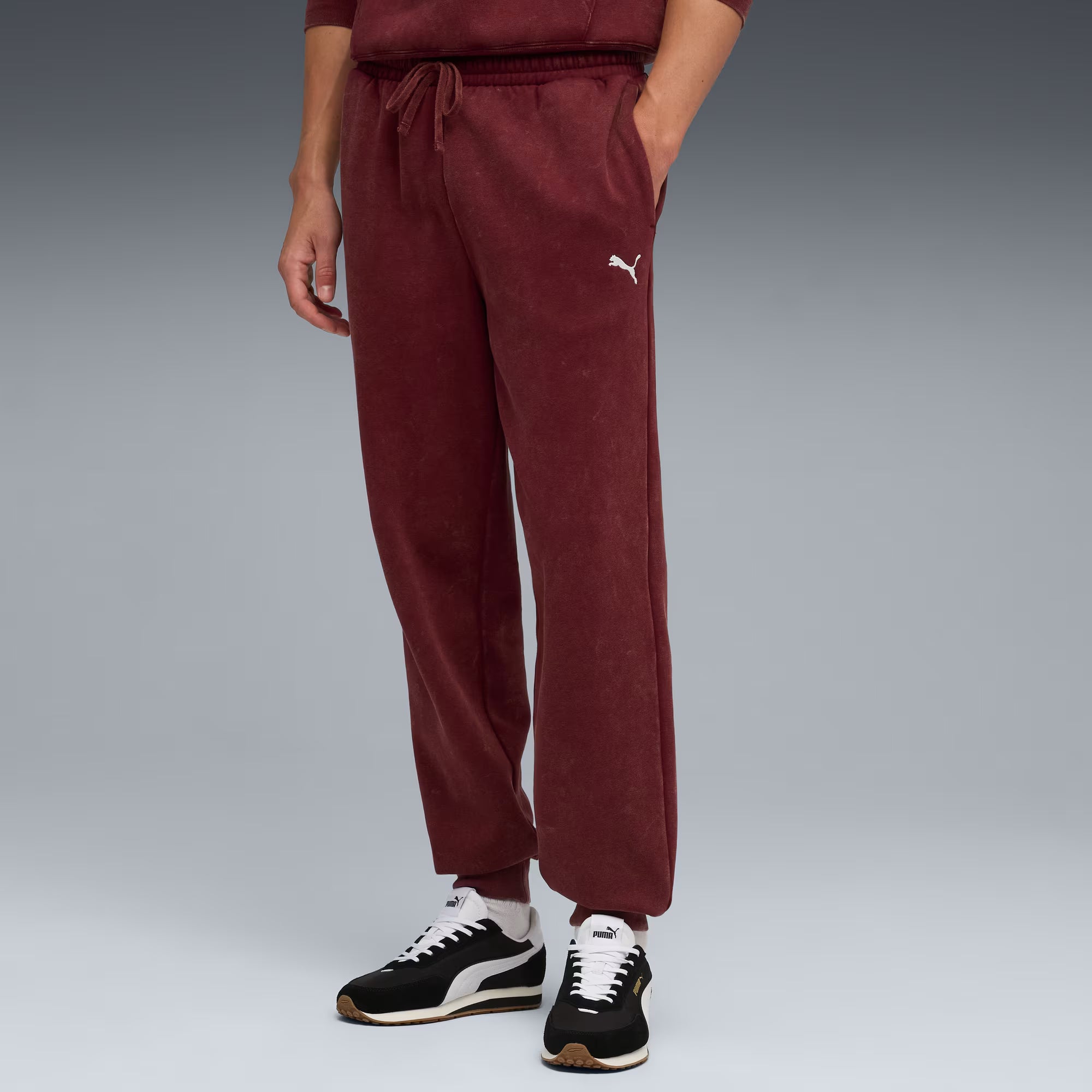 PUMA LOGO PANT-FLEECE,CLOSED C in Standard