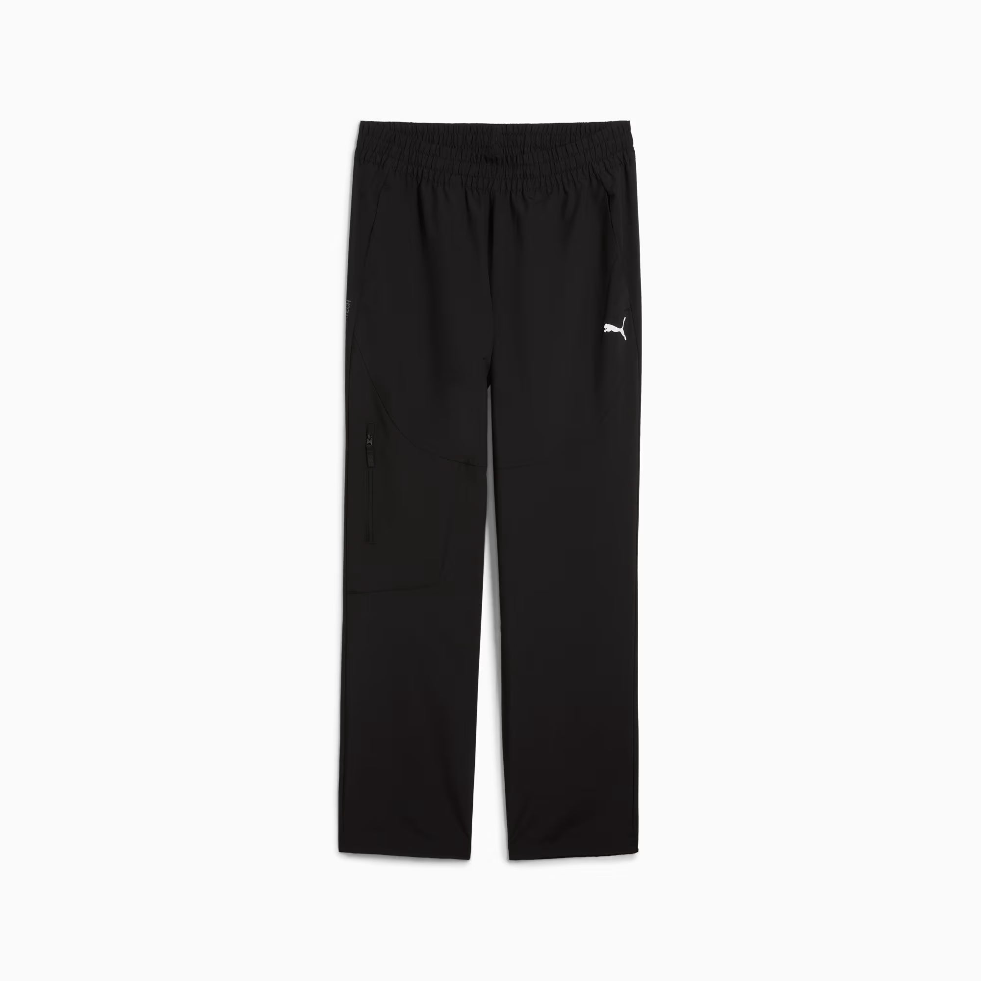PUMA BOY S JERSEY PANTS, OPEN in BLACK
