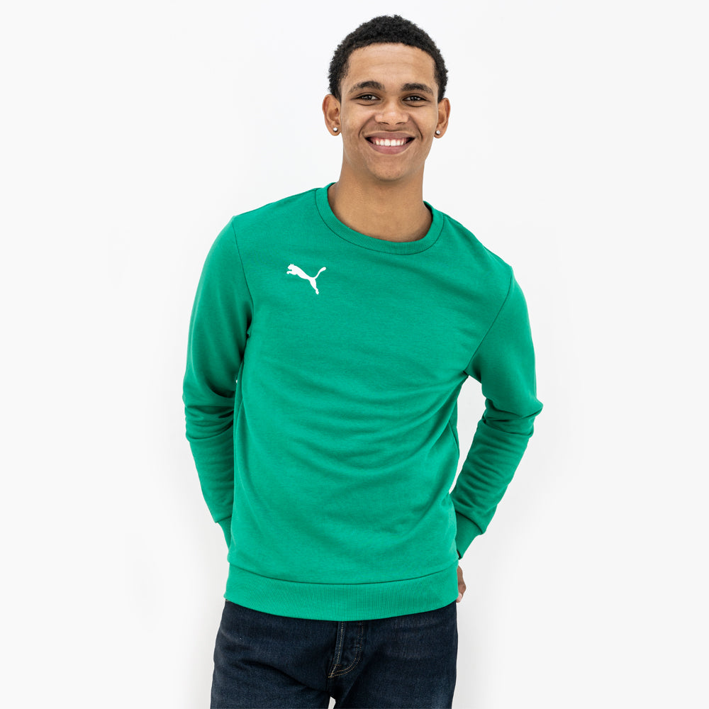 PUMA KIDS CREW SWEAT FERN in GREEN