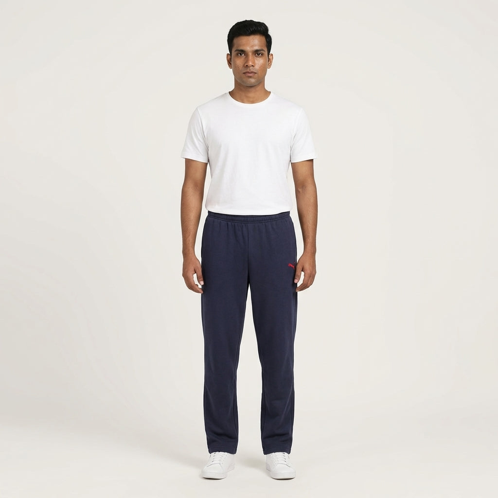 PUMA ESS SWEAT PANTS,TERRY,OP PEACO in Standard