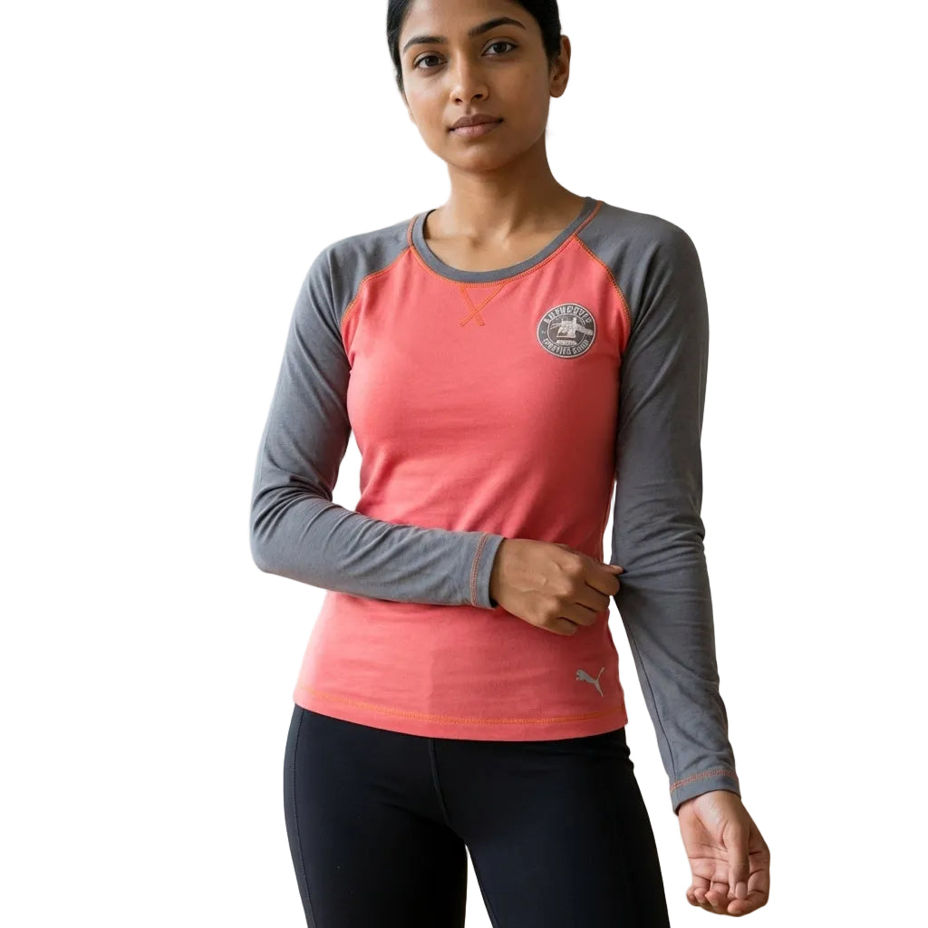 PUMA FUN ATHLETICS LS TEE I DUBARRY in Standard