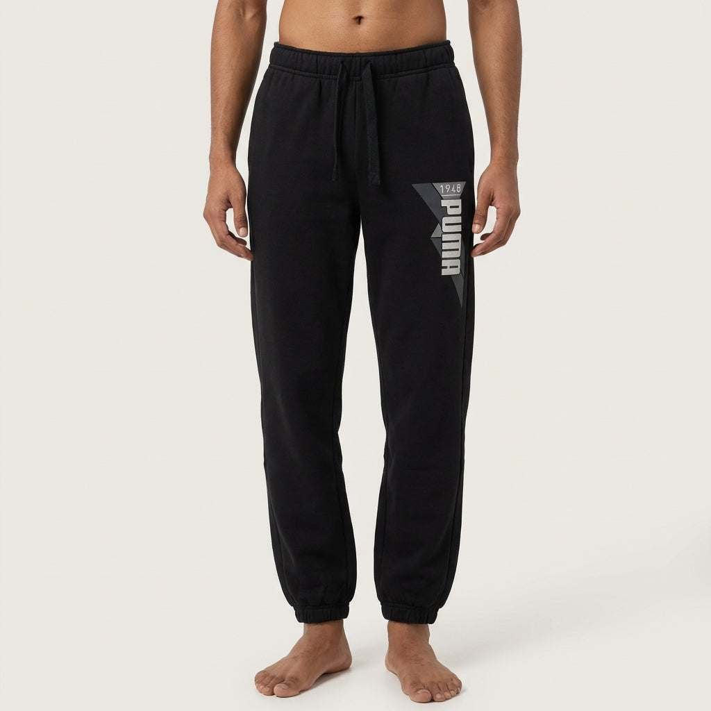 PUMA TD SWEAT PANTS CLOSED,F in BLACK