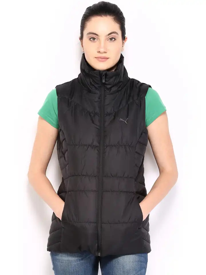 PUMA ESS PADDED VEST CERISE in Standard