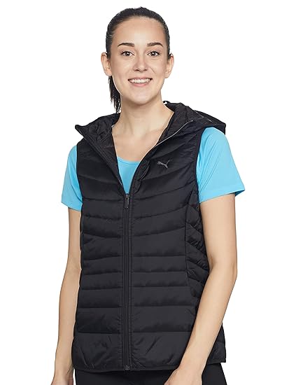 PUMA STL PACKLIGHT VEST in BLACK