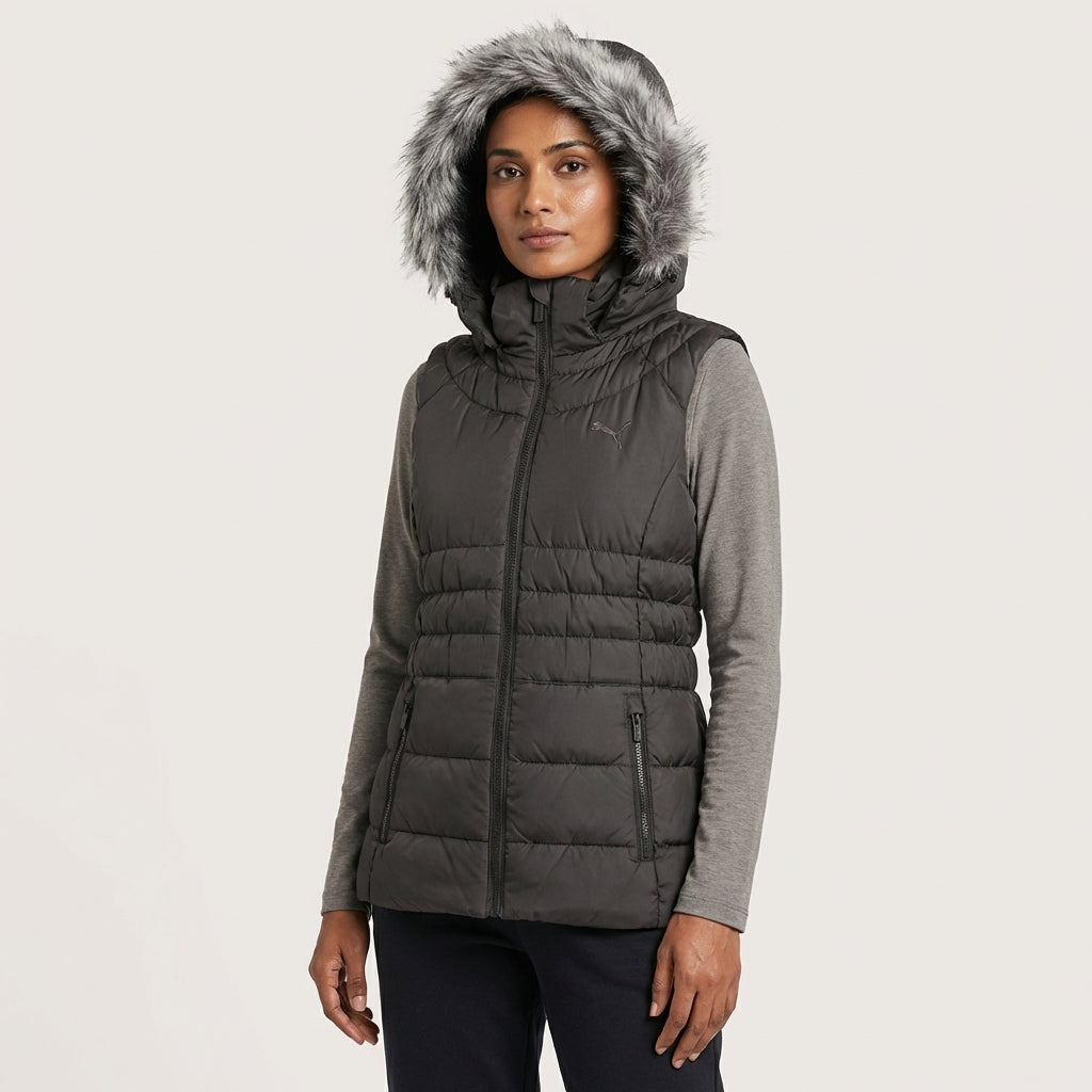 PUMA STL VEST in BLACK