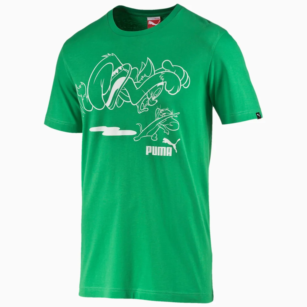 PUMA TOM & JERRY TEE III M BRIGHT G in Standard