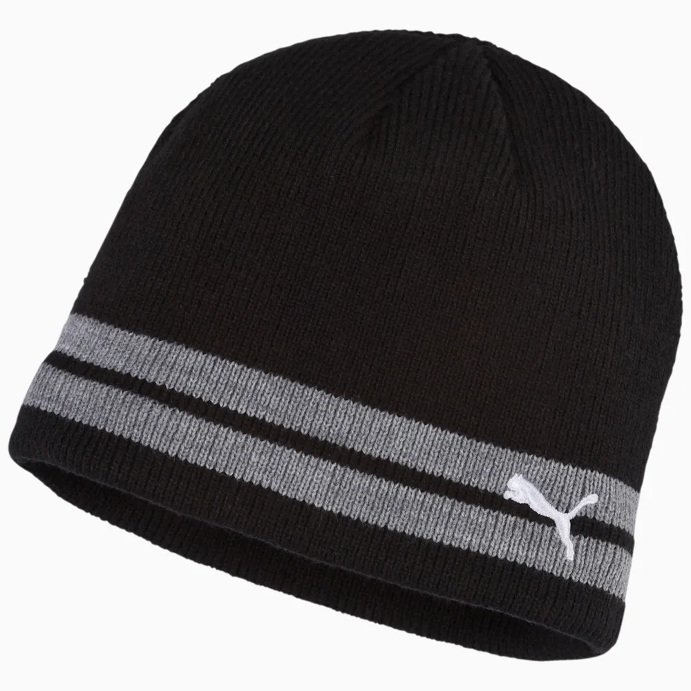 PUMA REVERSIBLEBEANIEBLACK-MEDIUM in Standard