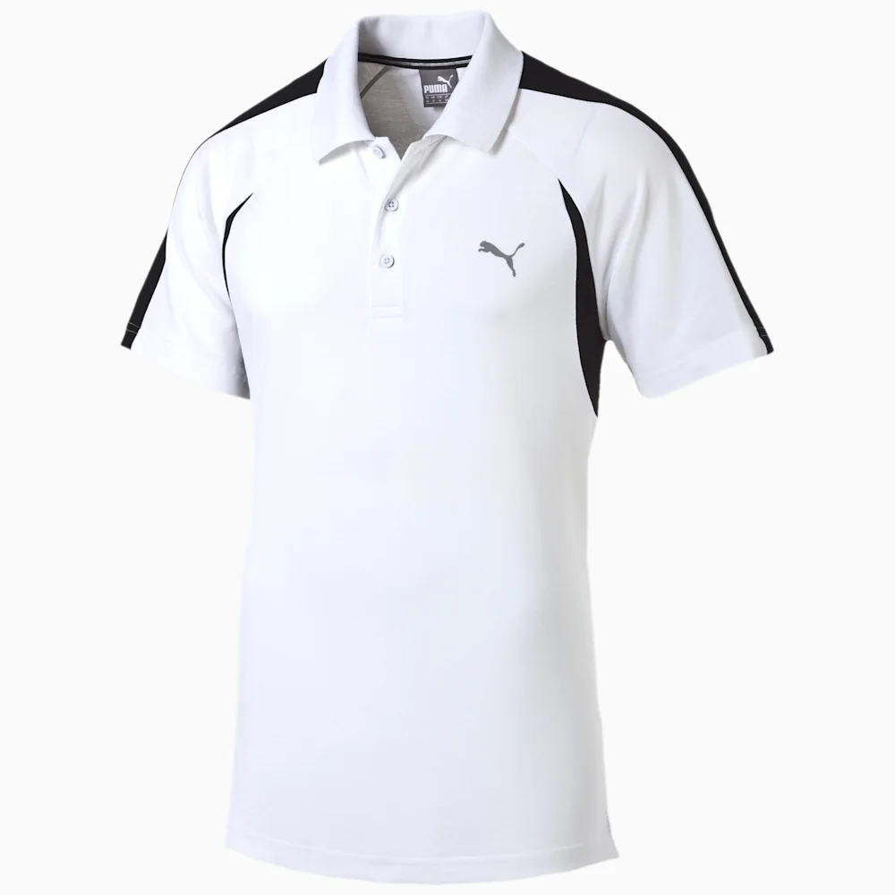 PUMA ACTIVE POLO in WHITE