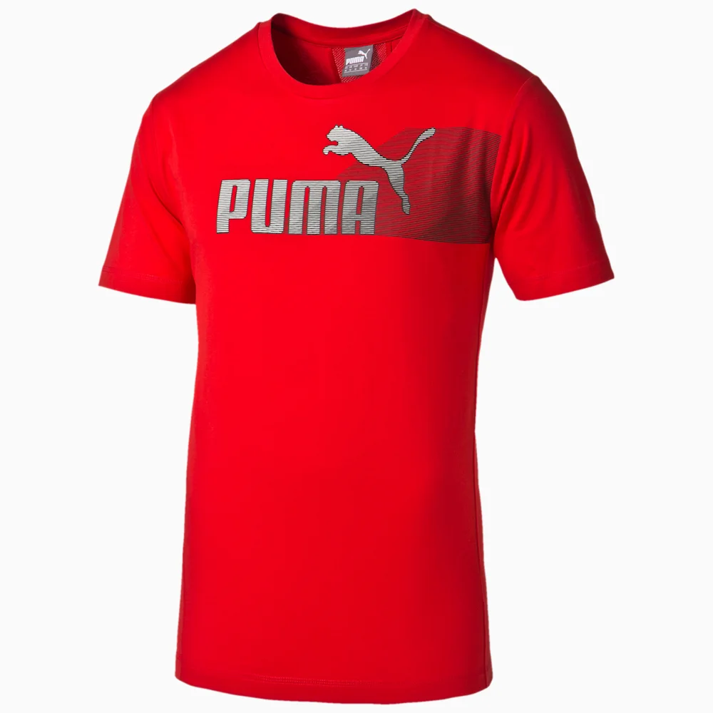 PUMA ACTIVE WARMTECH TEE RED-D in Standard