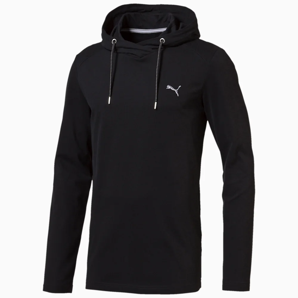 PUMA STYLE LS TEE in BLACK