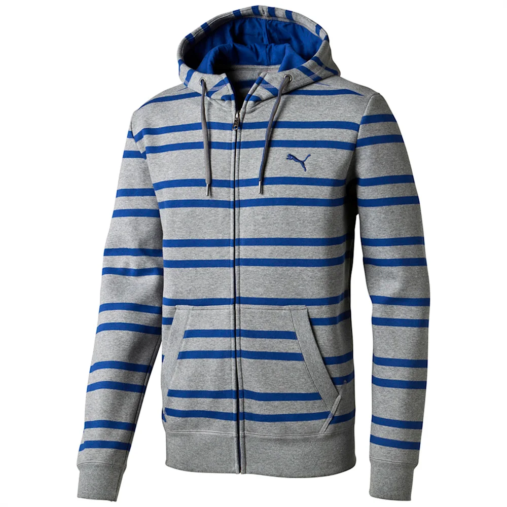 PUMA FUN INJECT STRIPE SWEAT JKT FL in Standard
