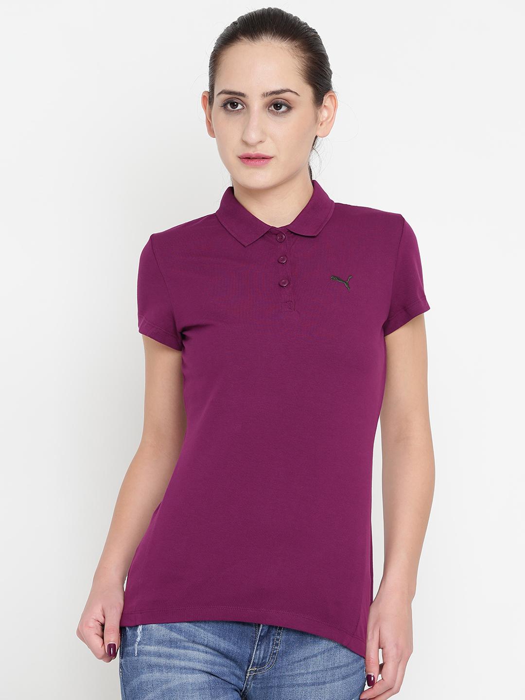 PUMA ESS POLO W ITALIAN PLUM in Standard