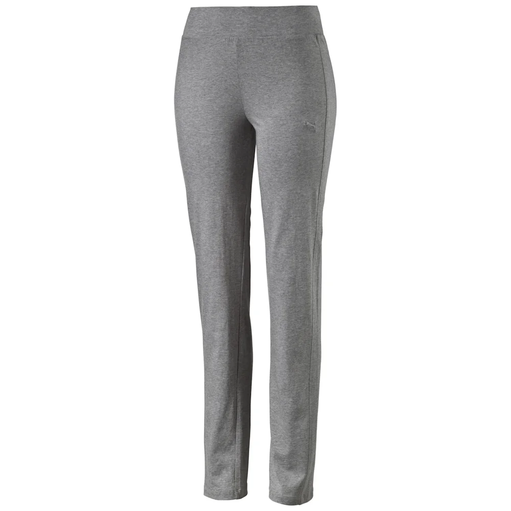 PUMA ESS JERSEY PANTS W LIGHT in GRAY