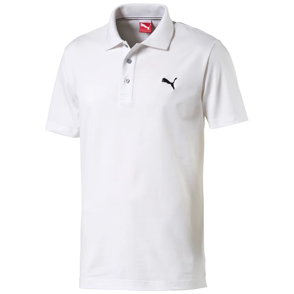 PUMA ESS POLO in WHITE