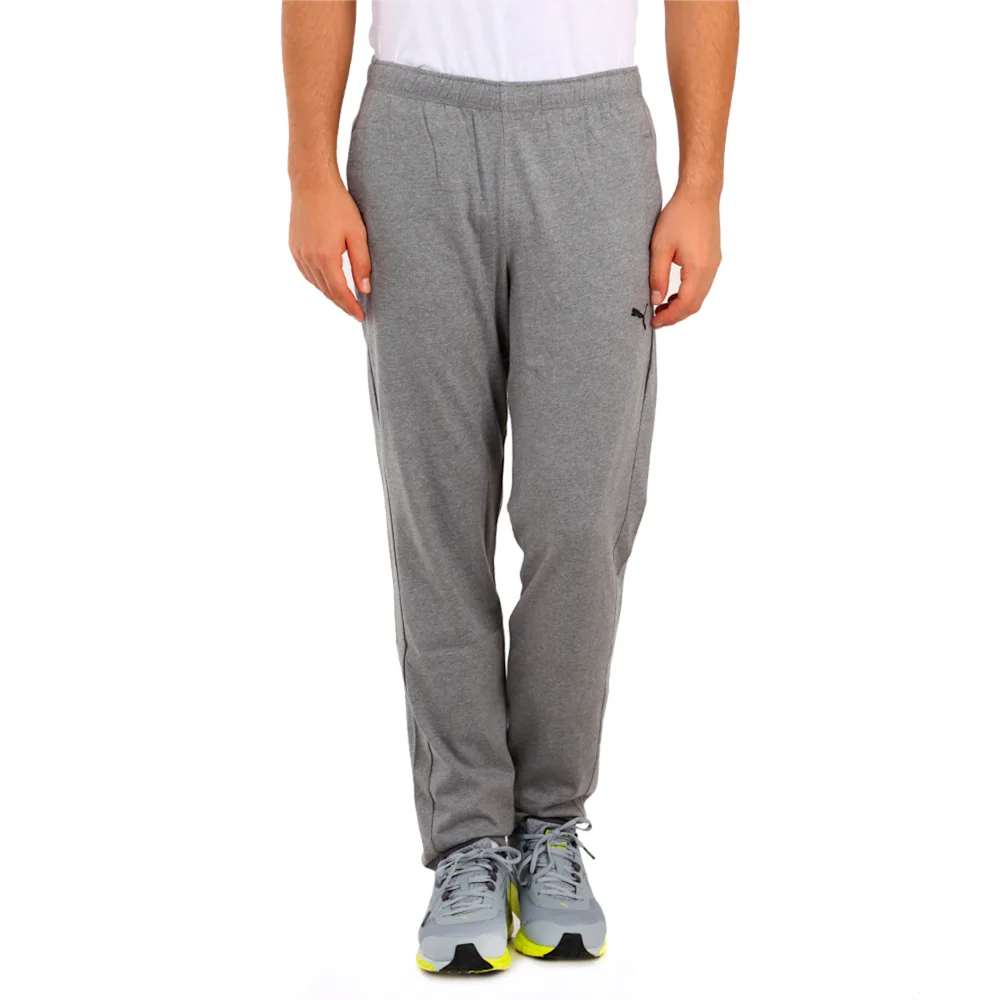 PUMA ESS JERSEY PANTS OP MEDIUM GRA in Standard