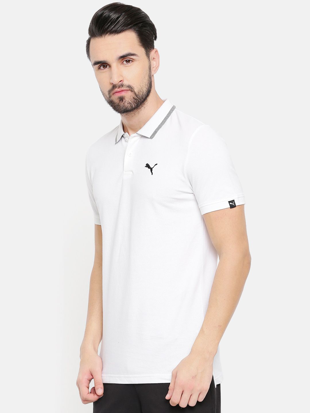 PUMA FUN PIQUE POLO in WHITE