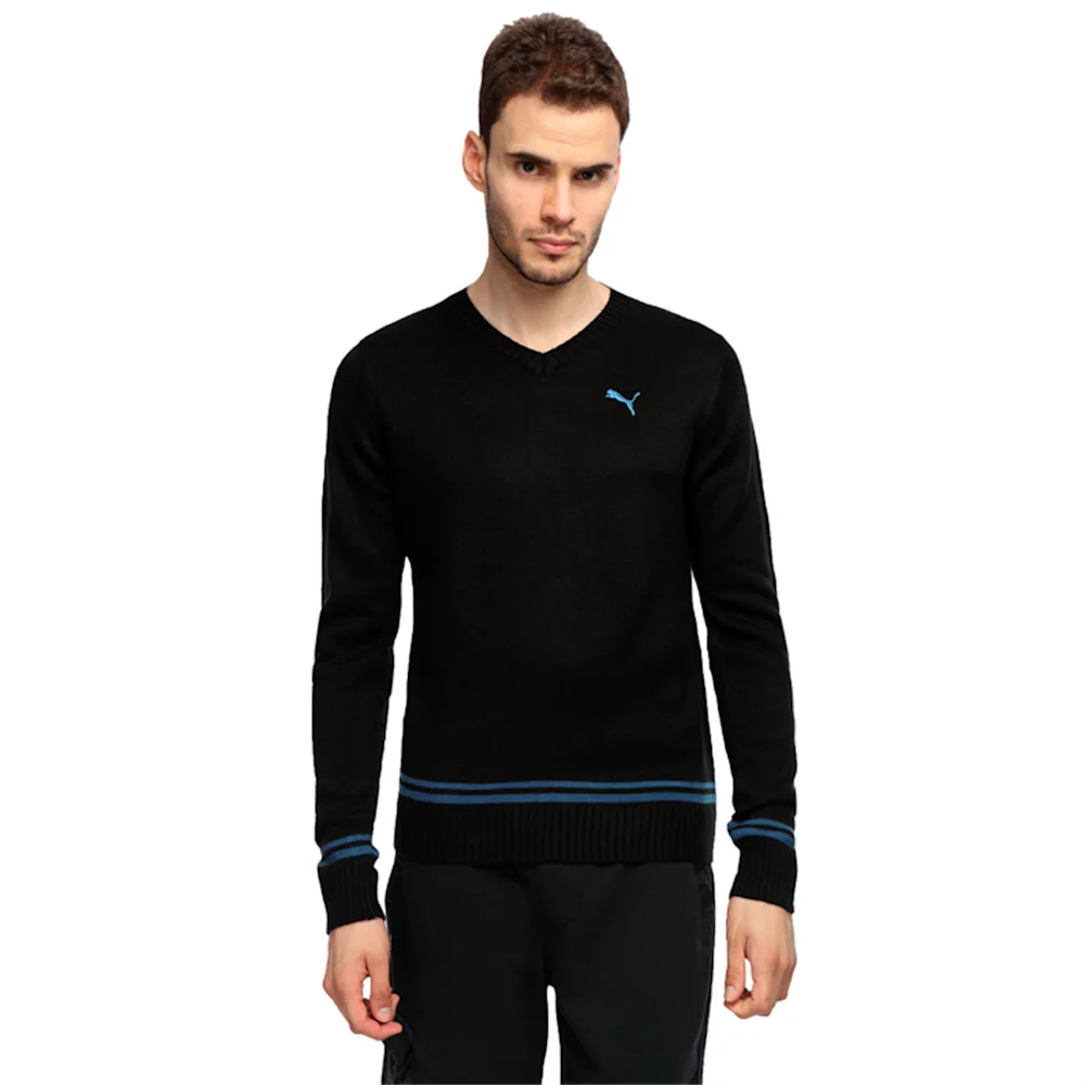 PUMA LONG SLEEVE SWEATER 1 BLA in Standard
