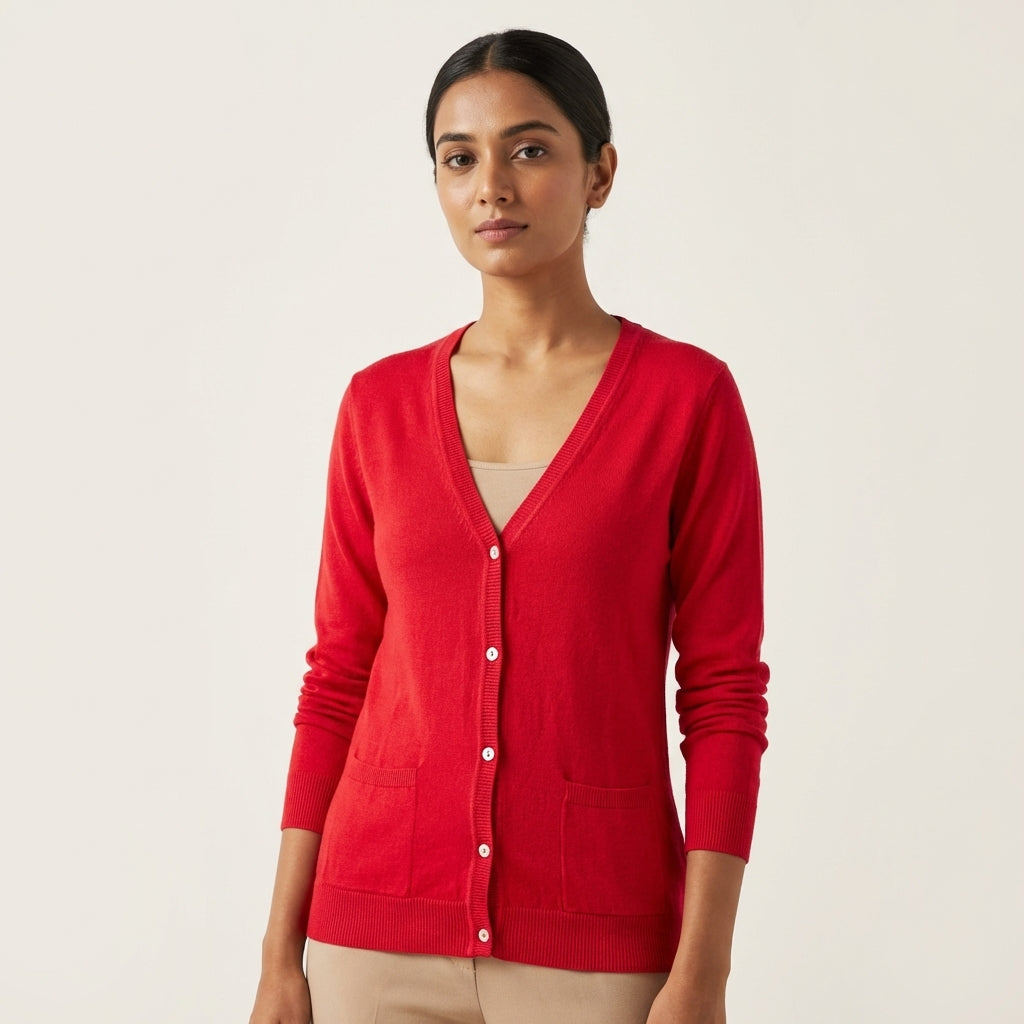 PUMA WOMEN S CARDIGAN LIPSTICK in RED