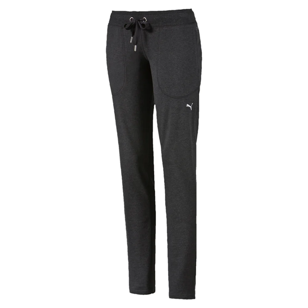 PUMA ACTIVE TRACK PANTS W DARK in GRAY