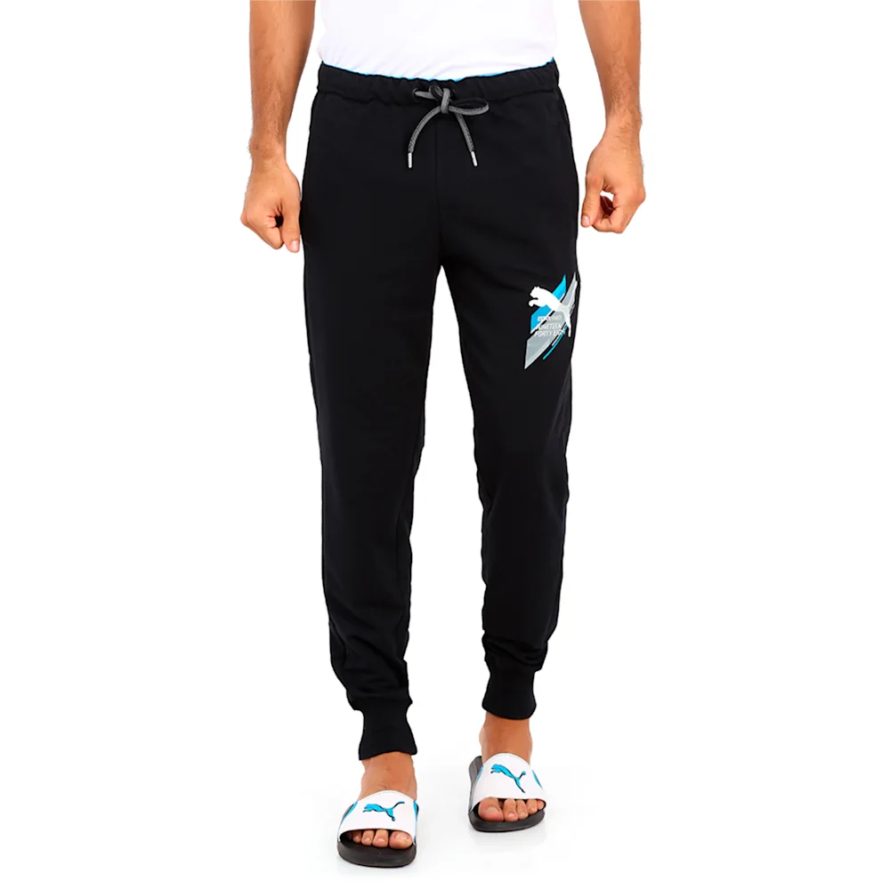 PUMA FUN GRAPHICSTRETCHPANTTCL in BLACK
