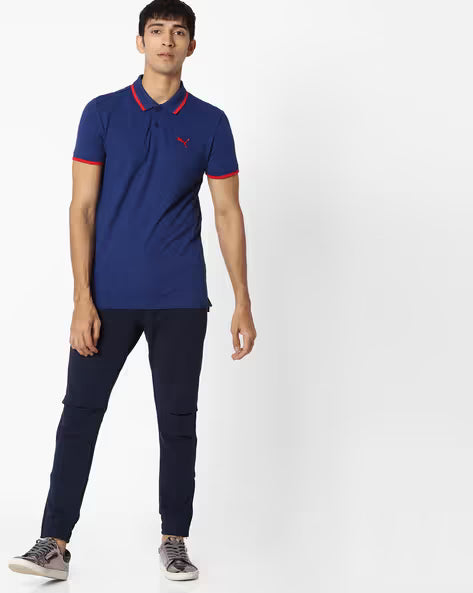 PUMA FUN PIQUE POLO SODALITE in BLUE