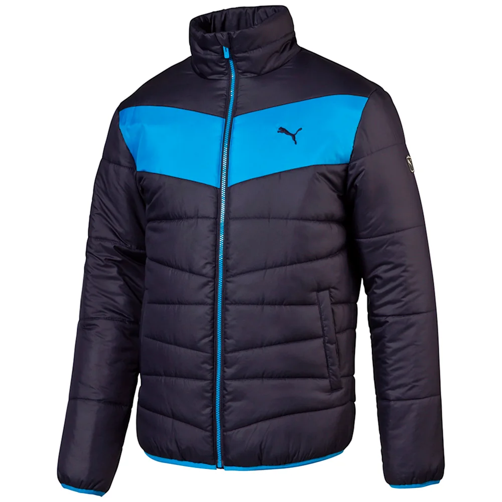 PUMA ESS PADDED JACKET M NEW NAVY-C in Standard