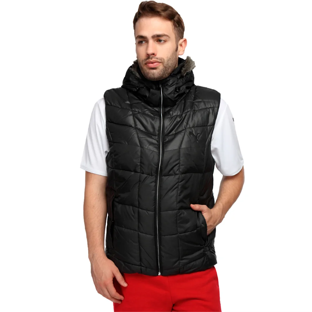 PUMA STYLE VEST M in BLACK
