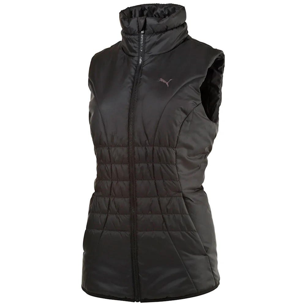 PUMA ESS PADDED VEST W in BLACK