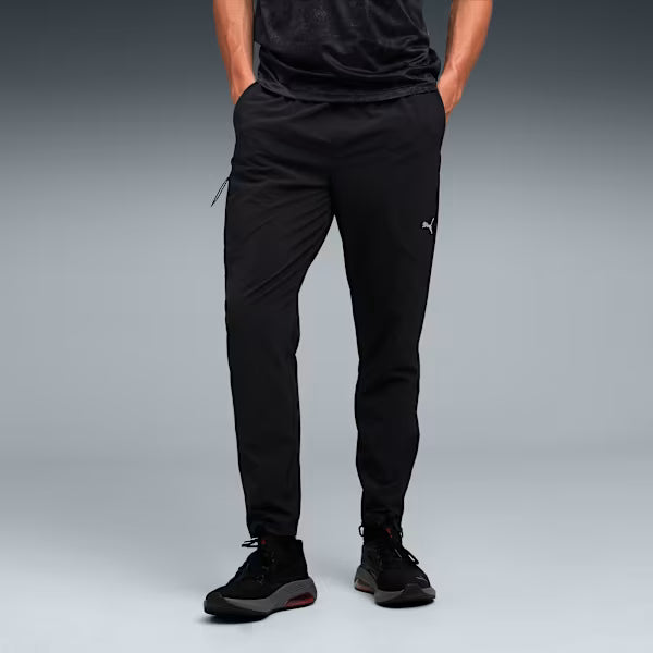 PUMA ESS POLY TRICOT PANTS OP in BLACK