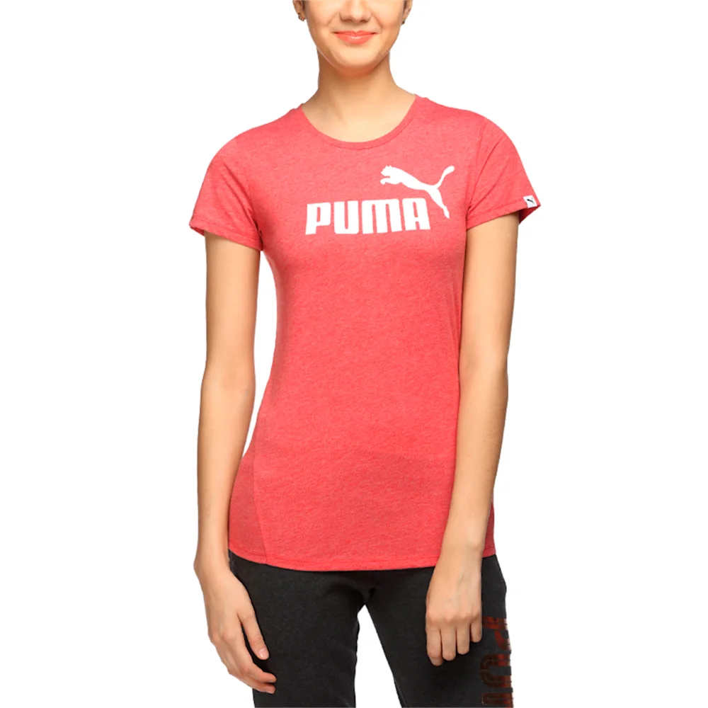 PUMA ESS NO.1 TEE HEATHER W BARBADO in Standard