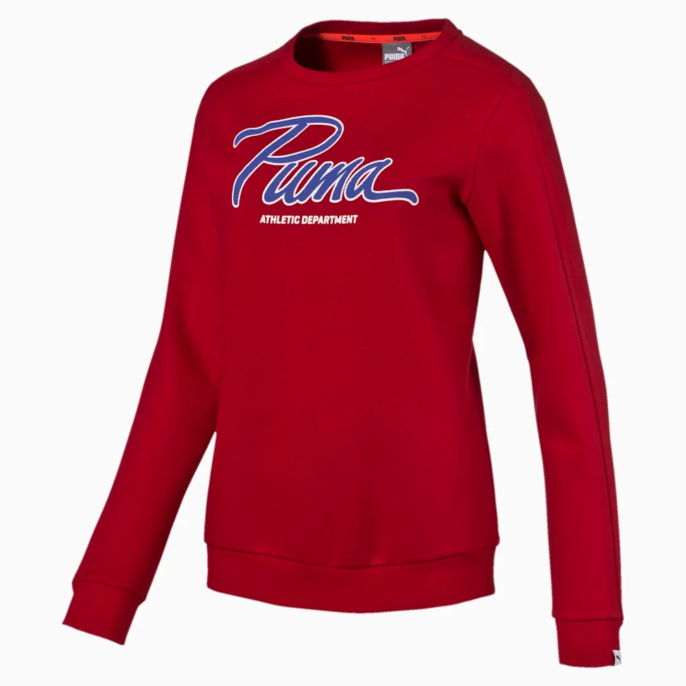 PUMA STYLE COLLEGIATE CREW SWT W BA in Standard