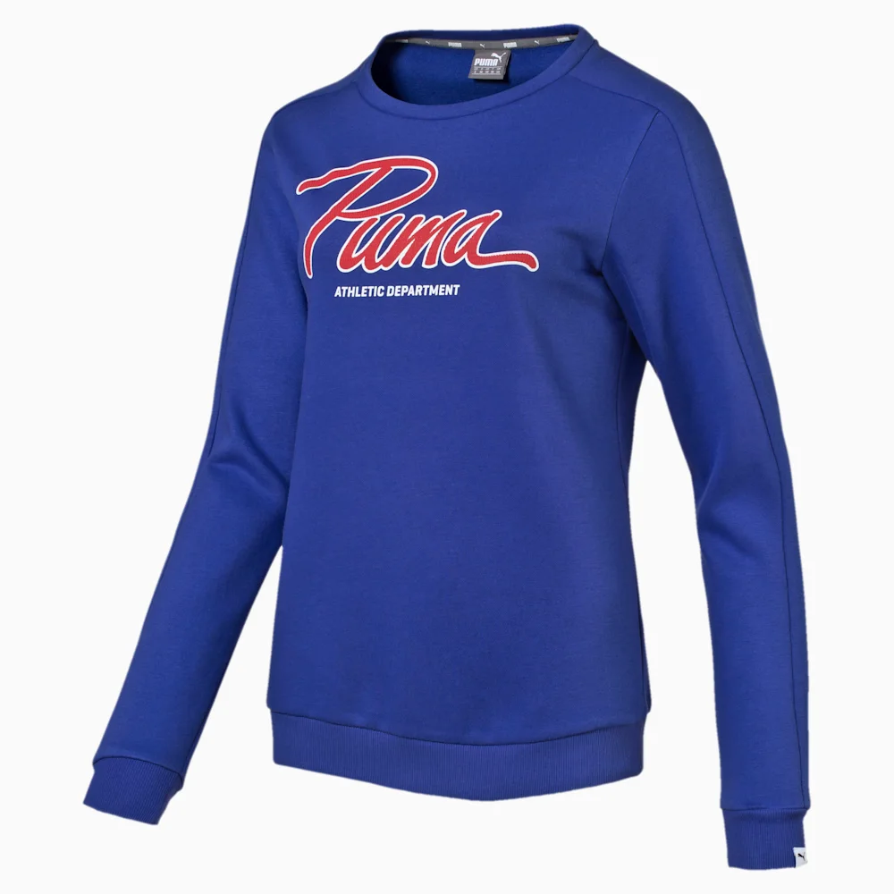 PUMA STYLE COLLEGIATE CREW SWT W RO in Standard