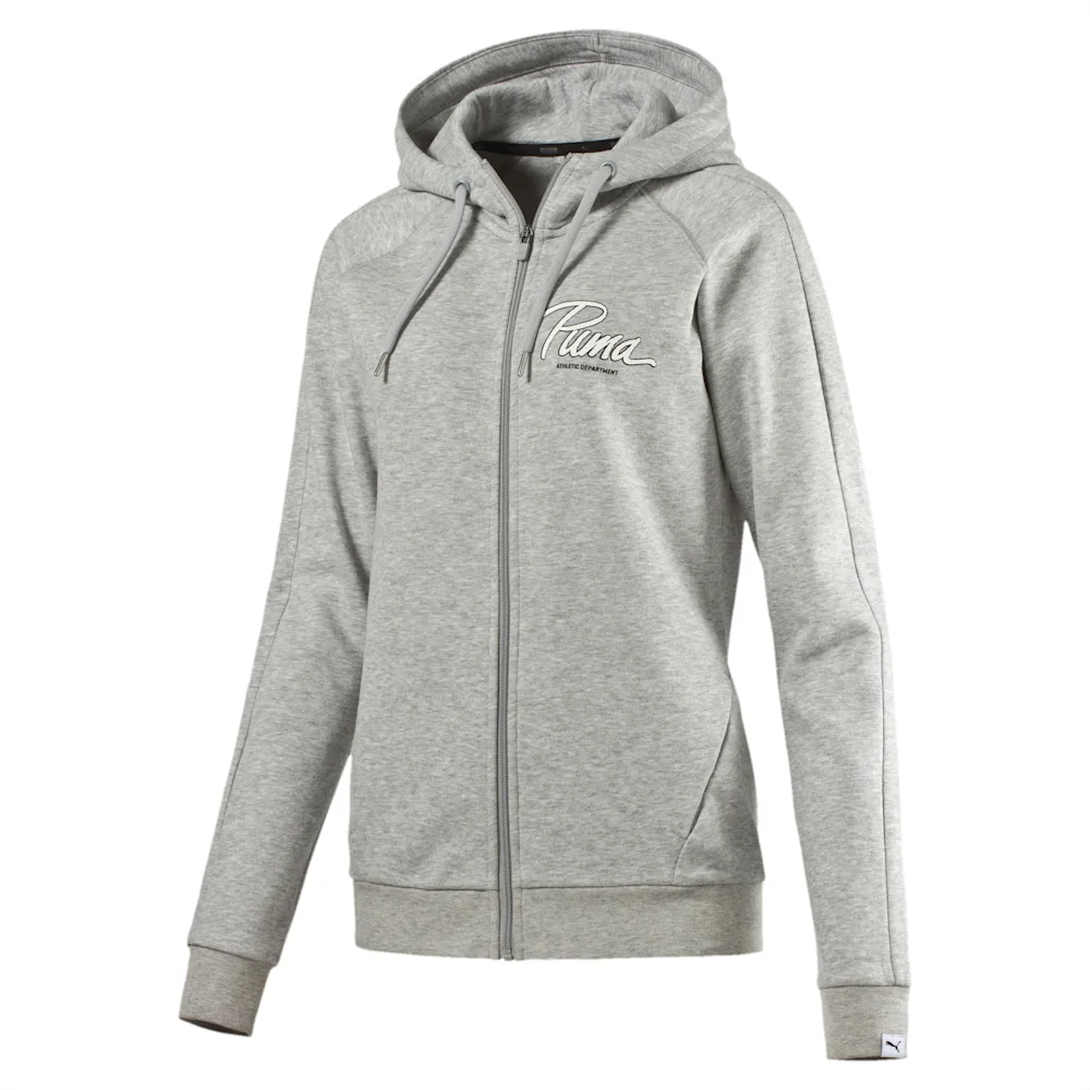 PUMA STYLE COLLEGIATE FZ HOODY W LI in Standard