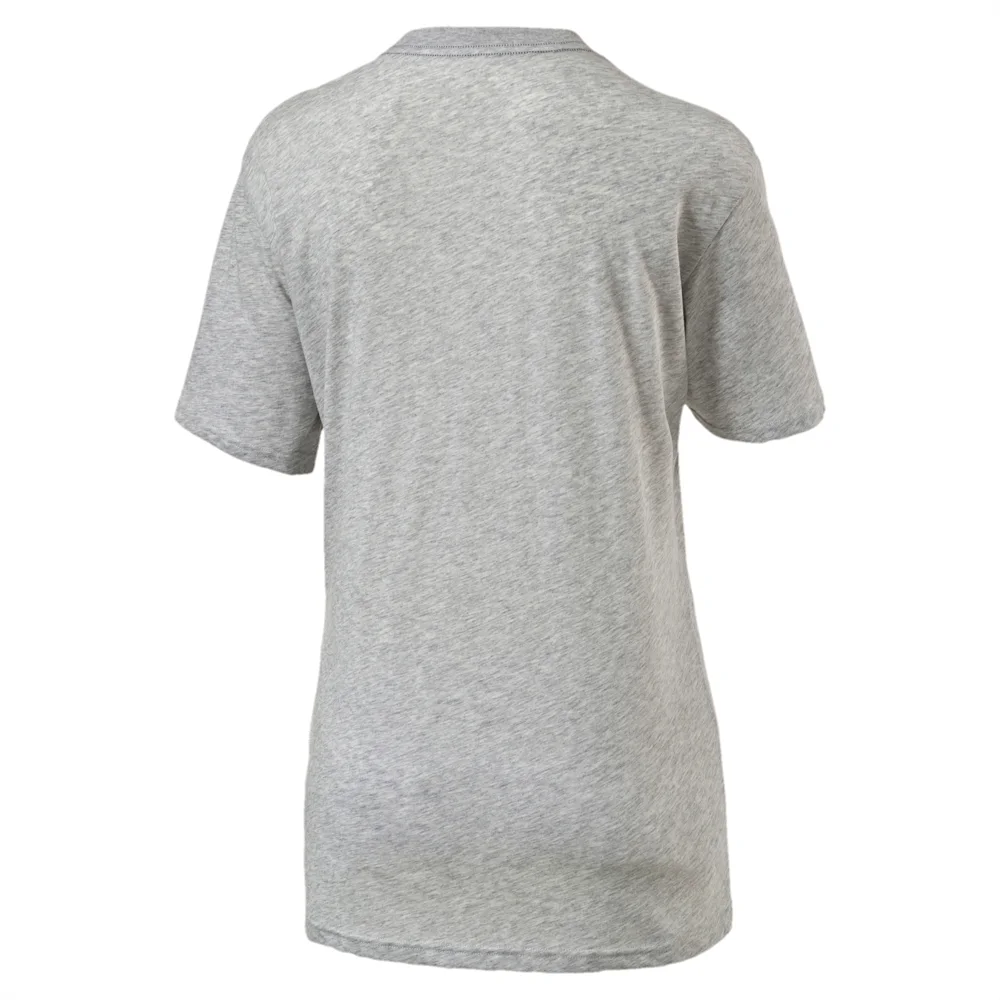 PUMA STYLE SWAGGER TEE W LIGHT in GRAY