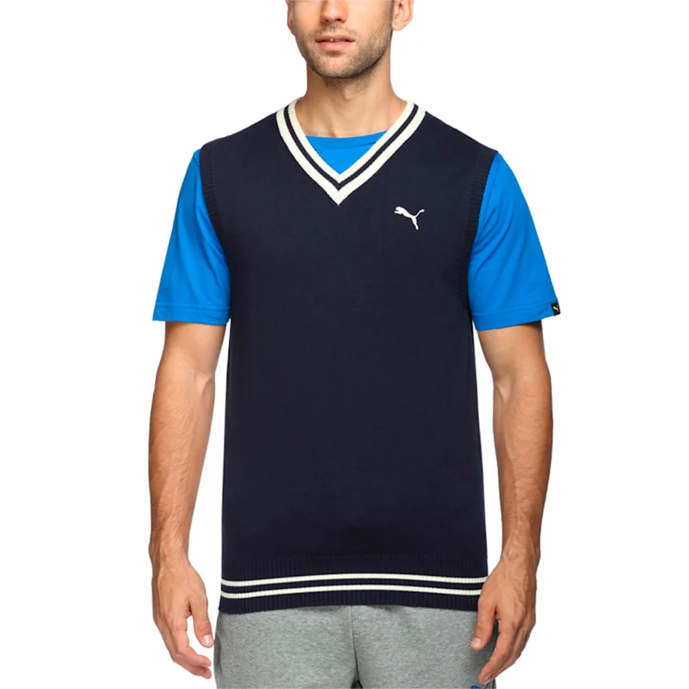 PUMA SOLID S L SWEATER PEACOAT-WHIS in Standard