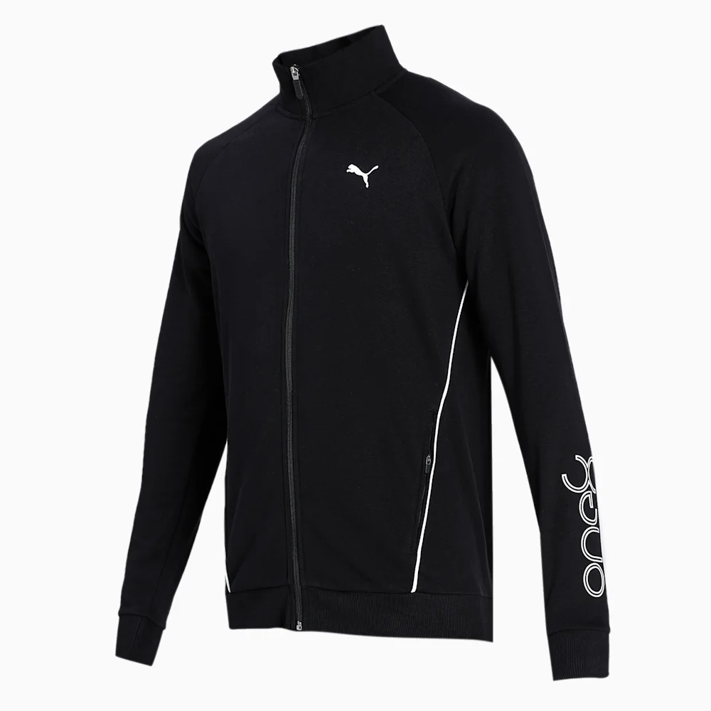 PUMA KNITTED FULL SLEEVES LOGO PRINT SWEATSHIRT in Standard
