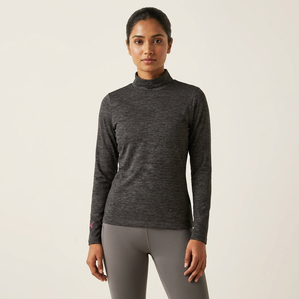PUMA JB TURTLE NECK T-SHIRT W C GRE in Standard