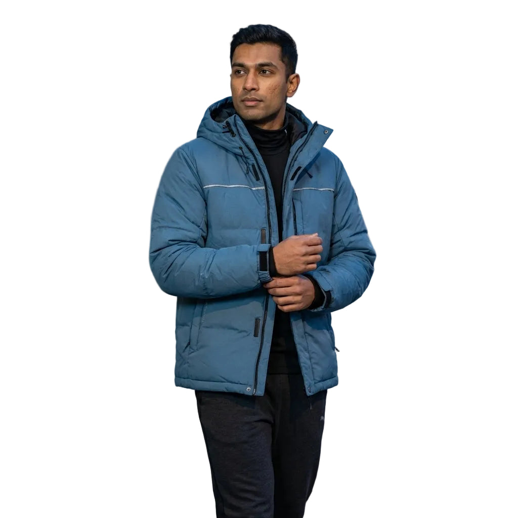 PUMA FD NIGHTCAT DOWN JACKET in KHAKI
