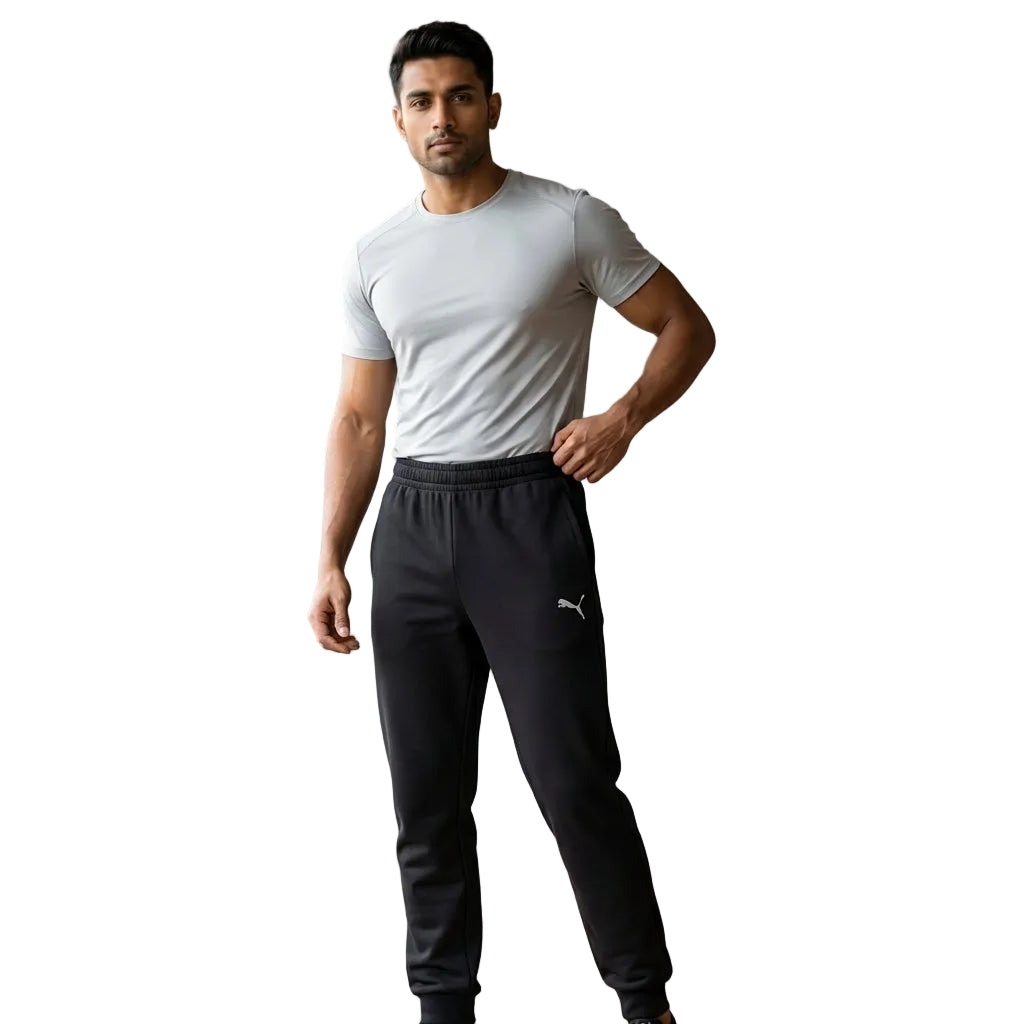 PUMA MFO CORE SWEAT PANTS in BLACK