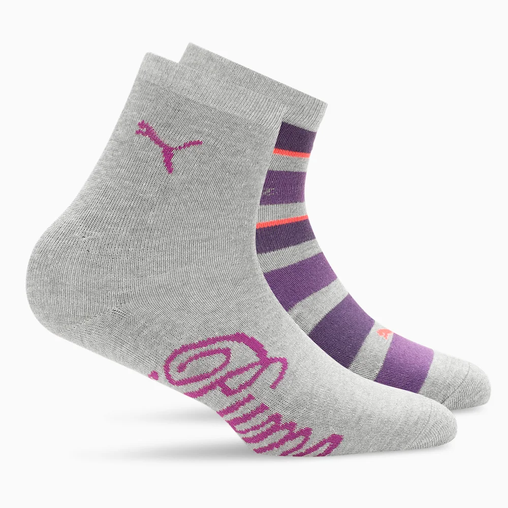 PUMA WOMES STRIPES SOCKS 2P-DRIZZEL in Standard