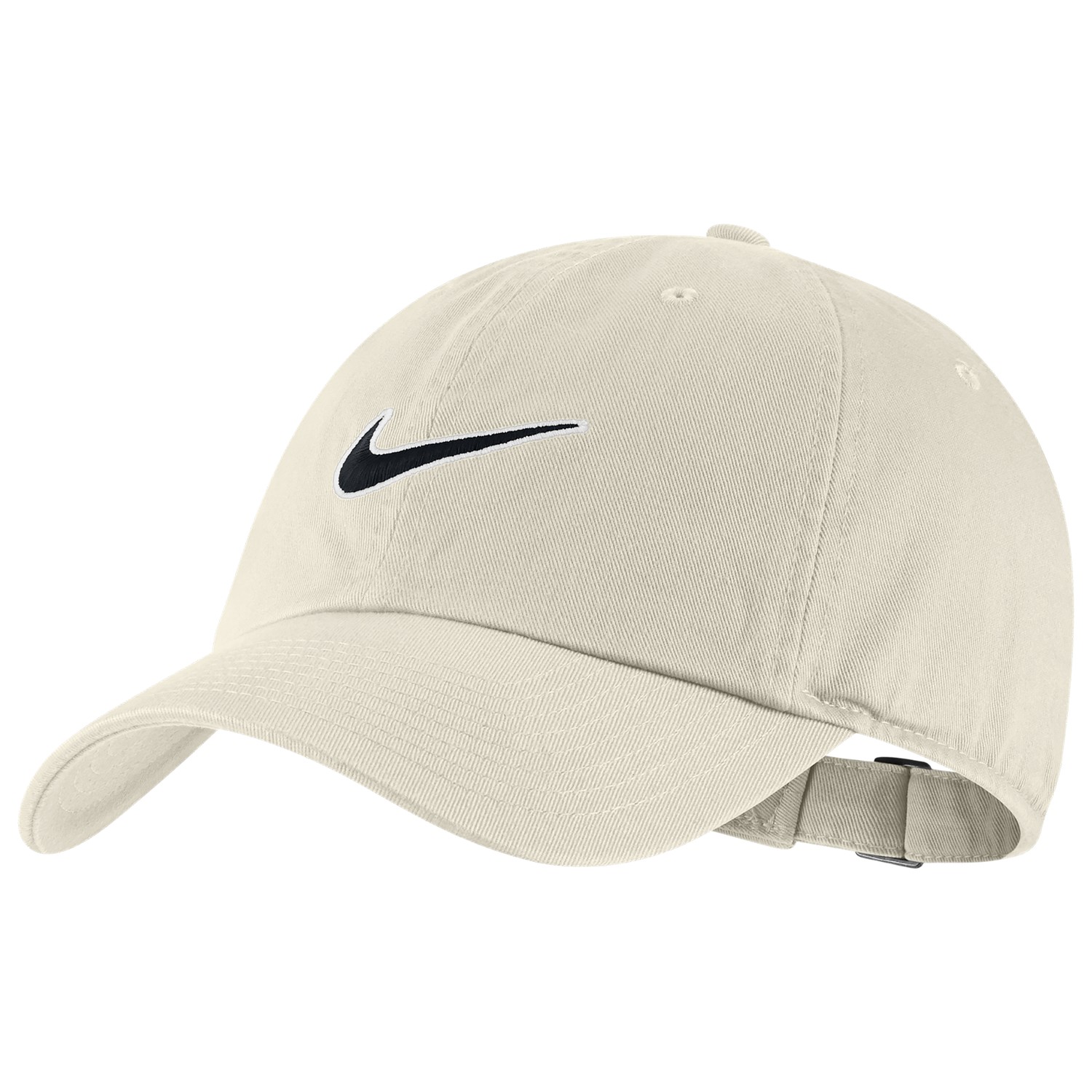 NIKE U NSW H86 SWOOSH WASH CAP in LIGHT BONE/BLACK