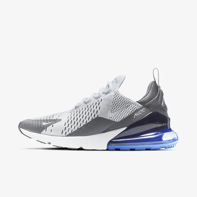 NIKE AIR MAX 270 in WHITE/WHITE-PERSIAN VIOLET-DARK GREY