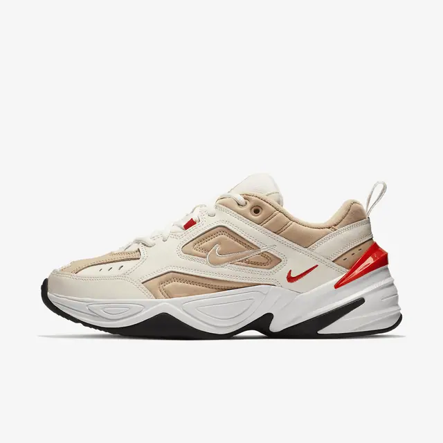 NIKE M2K TEKNO in SAIL/HABANERO RED-DESERT ORE-WHITE
