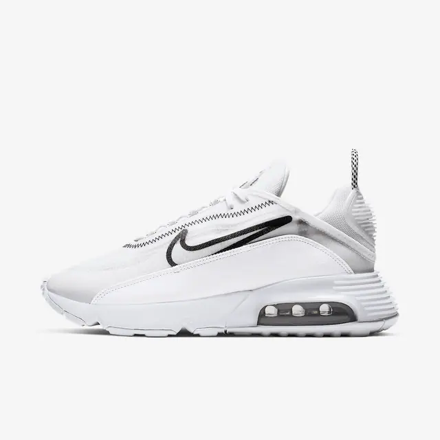 NIKE W AIR MAX 2090 in WHITE/BLACK-WOLF GREY