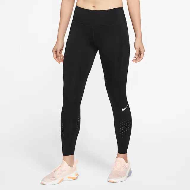 NIKE AS W NK EPIC LX TGHT in BLACK/REFLECTIVE