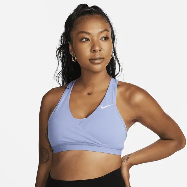 NIKE DF (M) SWOOSH BRA in LIGHT THISTLE/LIGHT THISTLE/WHITE