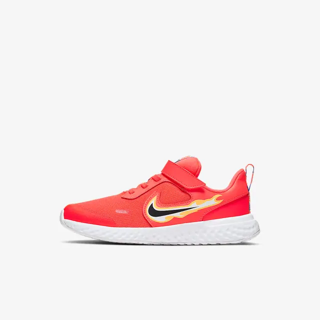 NIKE REVOLUTION 5 FIRE (PSV) in LASER CRIMSON/DK