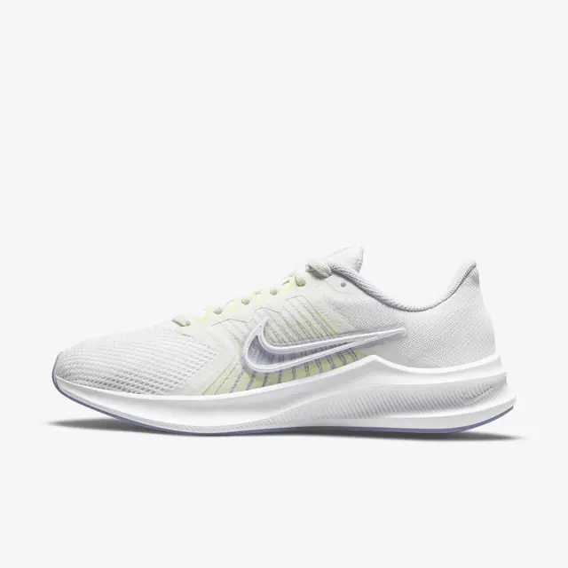 WMNS NIKE DOWNSHIFTER 11 in SUMMIT WHITE/WHITE-LIME ICE-VOLT GLOW