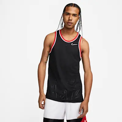 NIKE AS M NK DF CLASSIC JERSEY NFS in BLACK/BLACK/WHITE