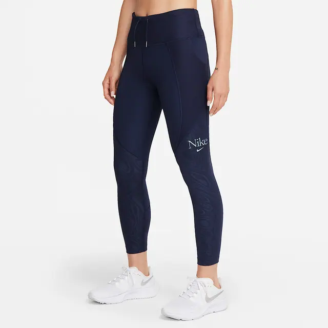 NIKE AS W NK DF FEMME FAST TGT 7/8 in THUNDER BLUE/COP